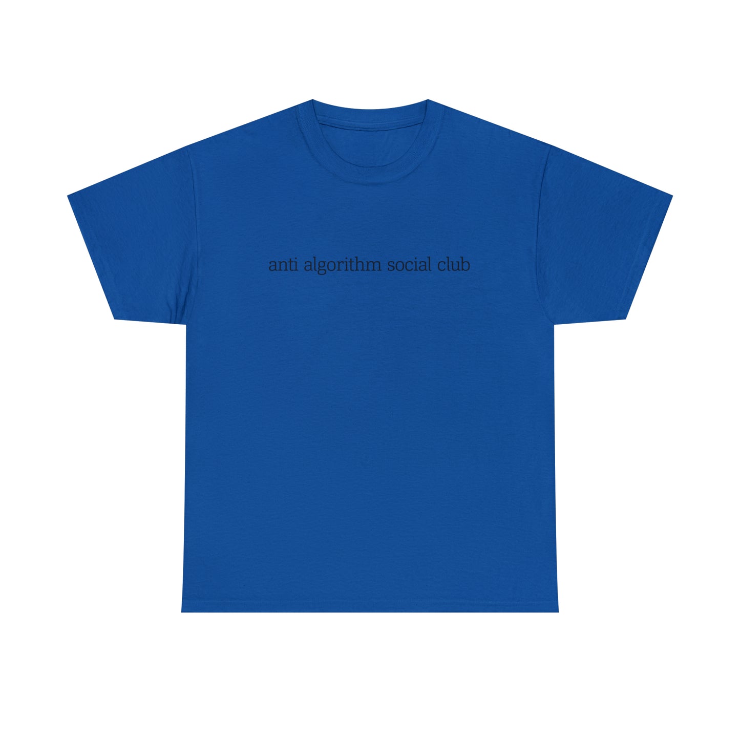 Anti Algorithm Social Club Unisex Tee
