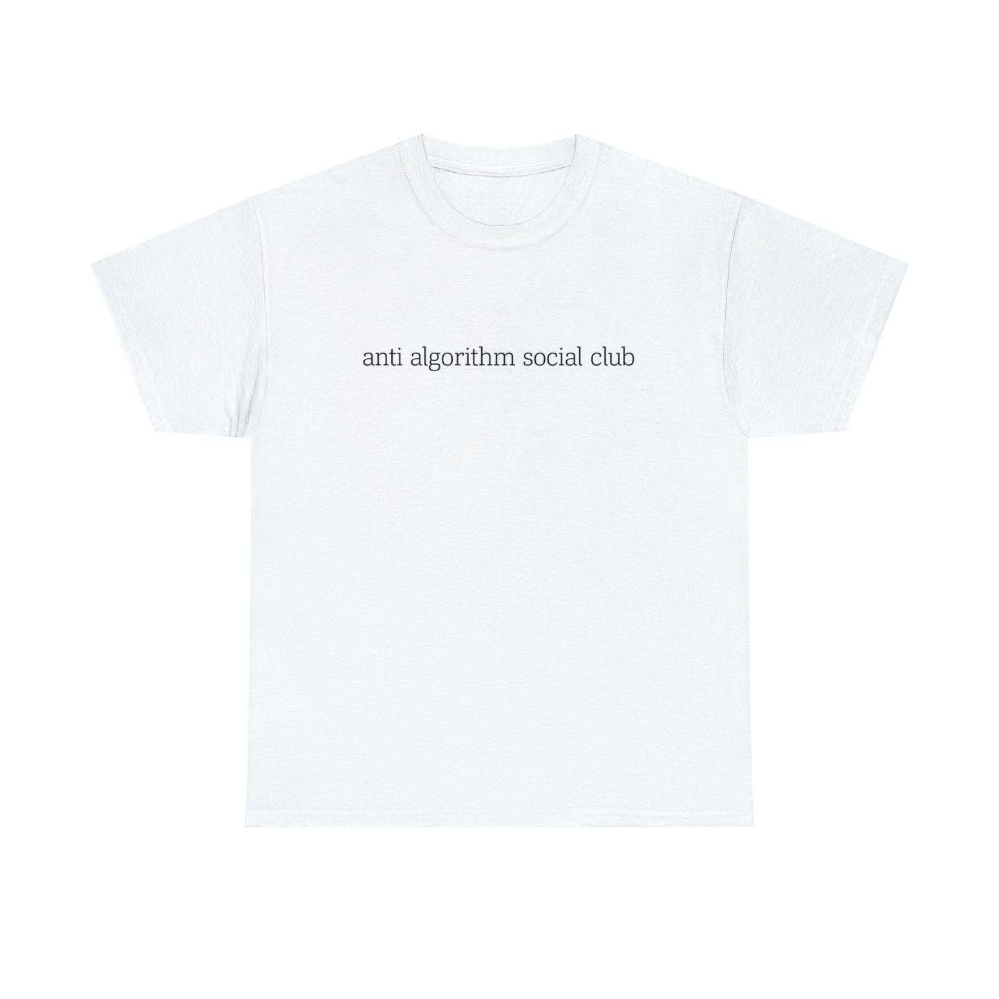 Anti Algorithm Social Club Unisex Tee