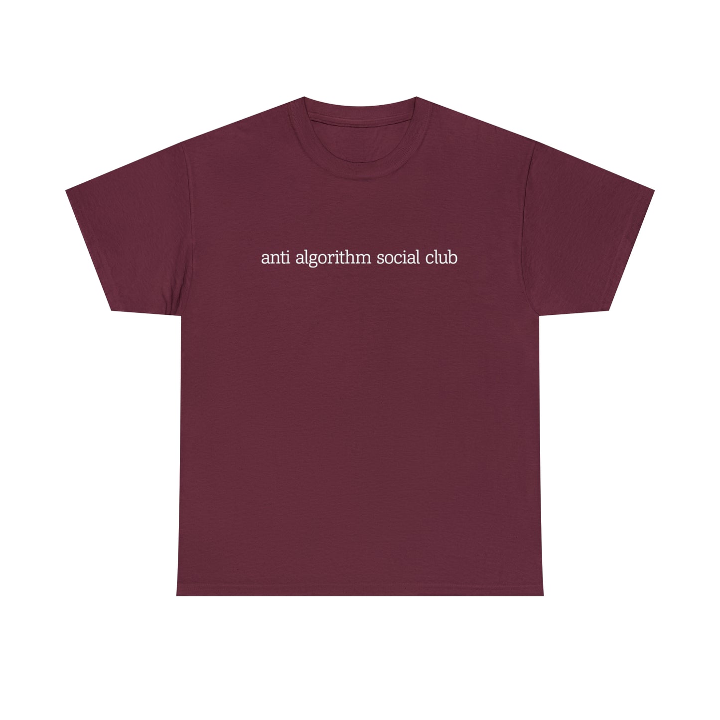 Anti Algorithm Social Club Unisex Tee